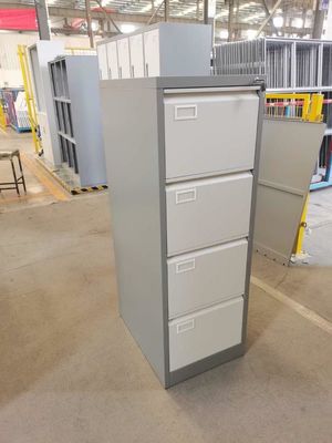 KEDA ตู้เหล็กสำนักงานตู้เก็บเอกสาร 4 ลิ้นชักตู้โลหะ 45KG รับน้ำหนัก