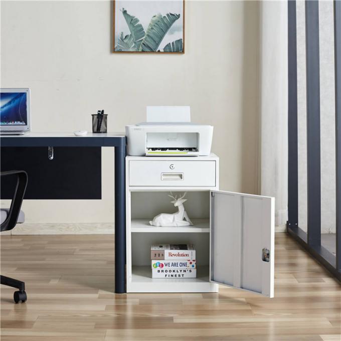 ตู้เก็บเอกสารโฮมออฟฟิศโลหะขนาดเล็กตู้เก็บของข้างเตียง 2